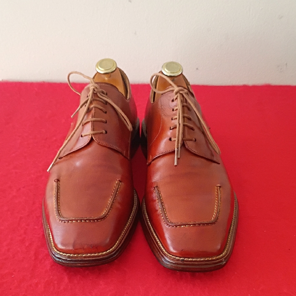 Mezlan Tan Leather Men's Oxfords
